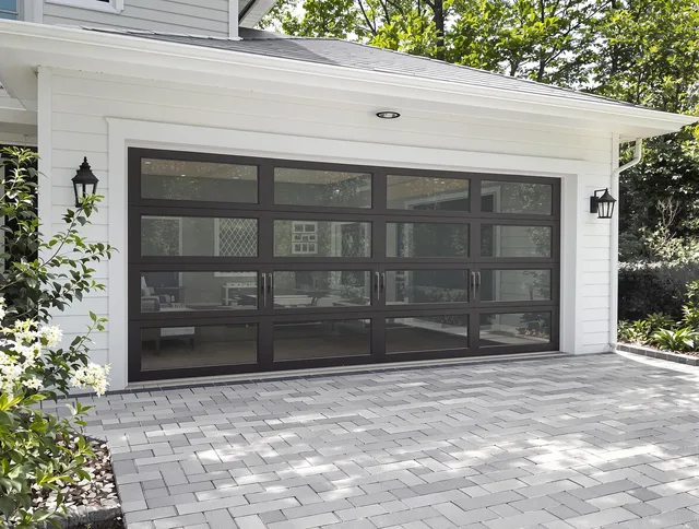 Torrington Garage Door Repair design specialist presenting custom garage door options to Torrington homeowner