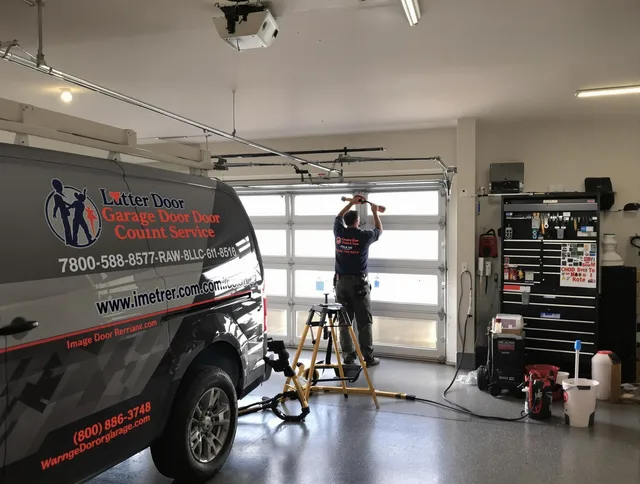 Torrington Garage Door Repair team performing same-day garage door repair in Torrington